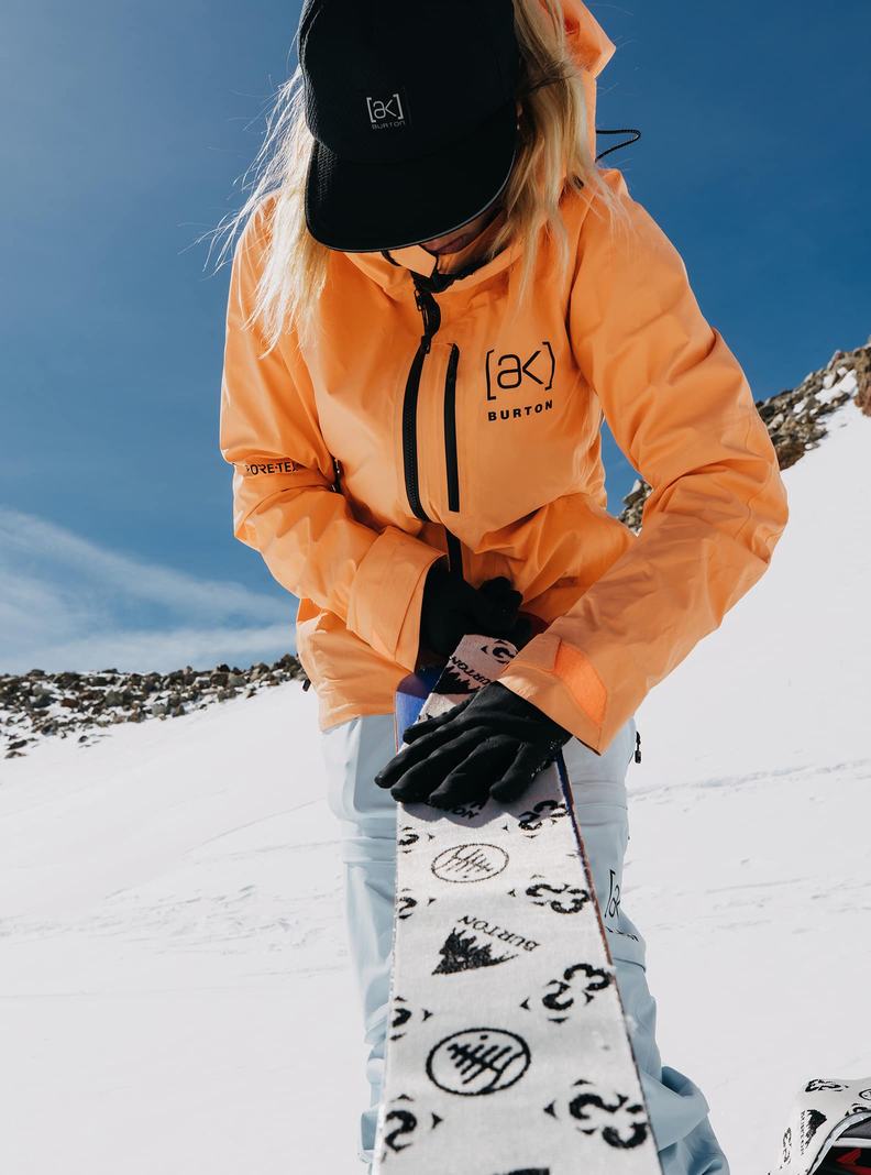 Veste Snowboard Burton [ak] Upshift GORE-TEX 2L  Orange Femme | GOF-6961271