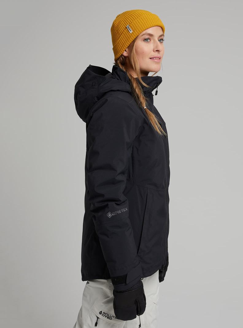 Veste Snowboard Burton [ak] Flare GORE?TEX 2L Down  Noir Femme | JGS-3887622