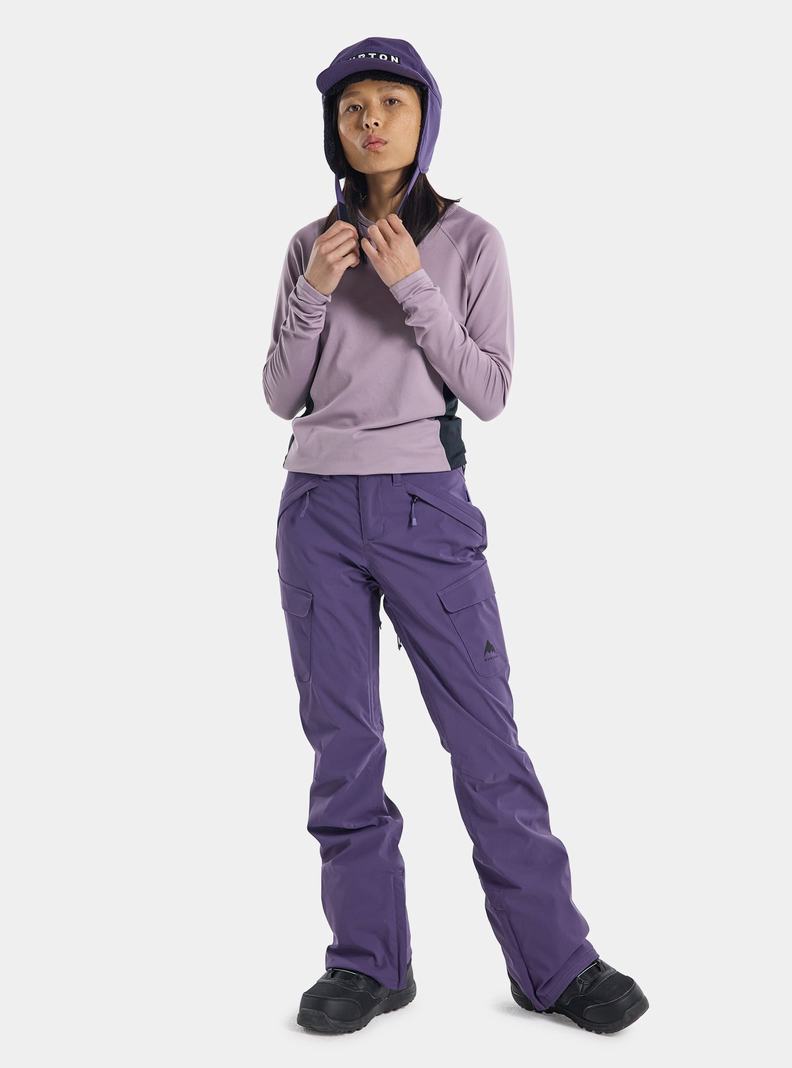 Pantalon Snowboard Burton Gloria GORE-TEX 2L  Violette Femme | VWT-2004606