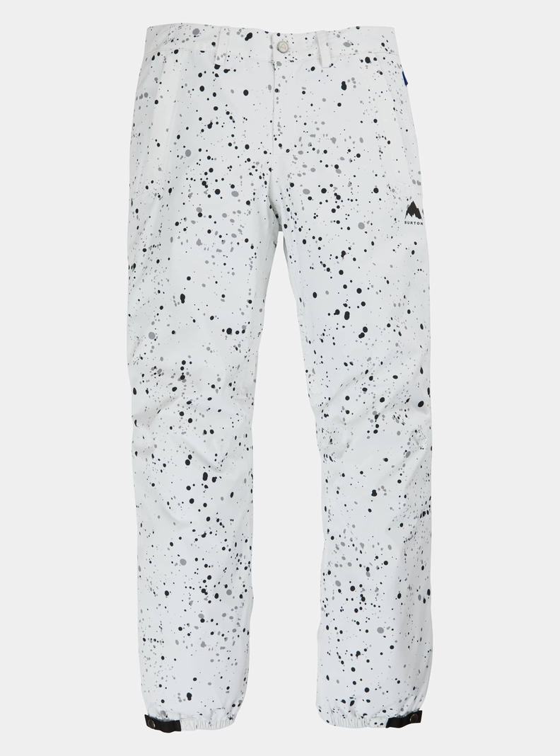 Pantalon Snowboard Burton Melter Plus 2L  Blanche Femme | GUU-1079096