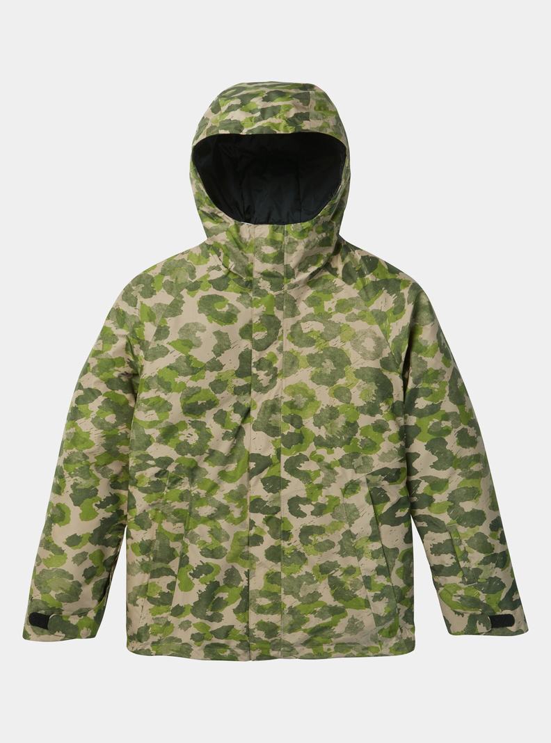 Veste Snowboard Burton Powline GORE?TEX 2L Insulated  Vert Camouflage Femme | MGA-8228524