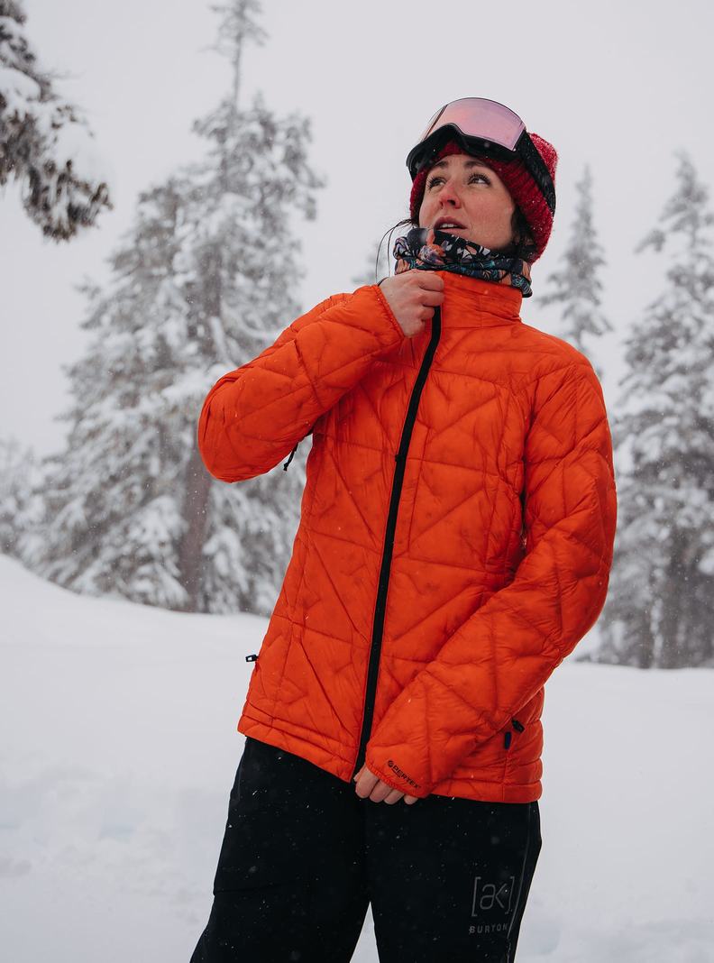 Veste Snowboard Burton [ak] Baker Down  Orange Femme | CKG-7180991