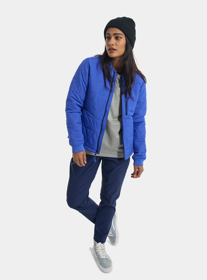 Veste Snowboard Burton Versatile Heat  Bleu Femme | QMX-3238639