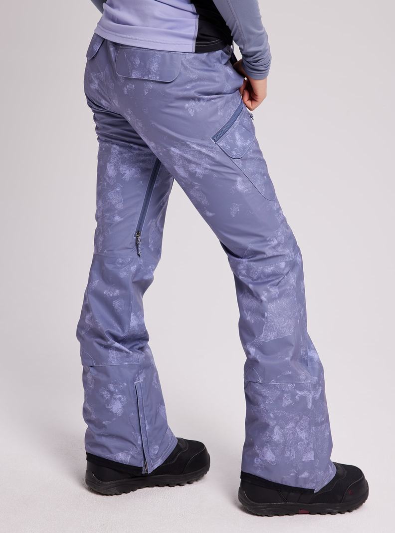 Pantalon Snowboard Burton Gloria Insulated  Violette Femme | FAP-5757674