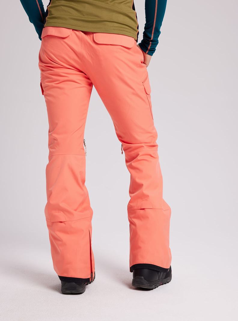 Pantalon Snowboard Burton Gloria Insulated  Orange Femme | NIL-3213219