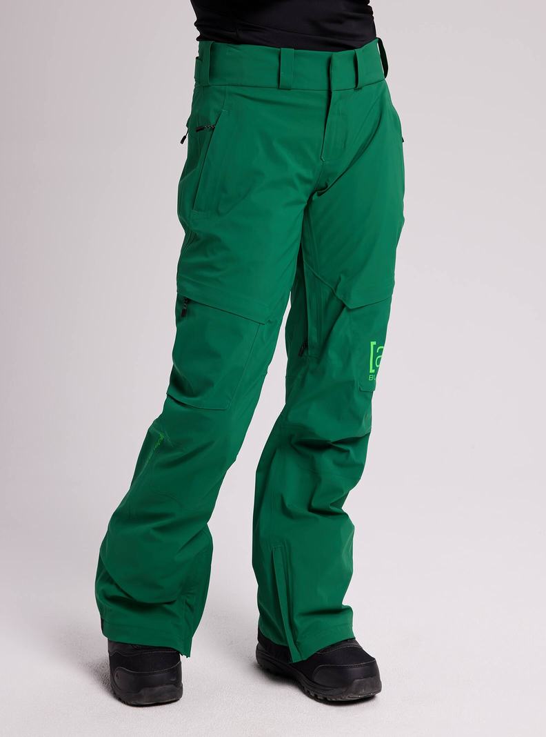 Pantalon Snowboard Burton [ak] GORE-TEX Summit  Vert Femme | FDC-9441919