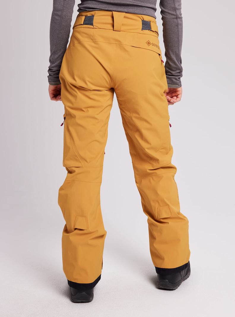 Pantalon Snowboard Burton [ak] GORE-TEX Summit  Jaune Femme | VGU-7693253