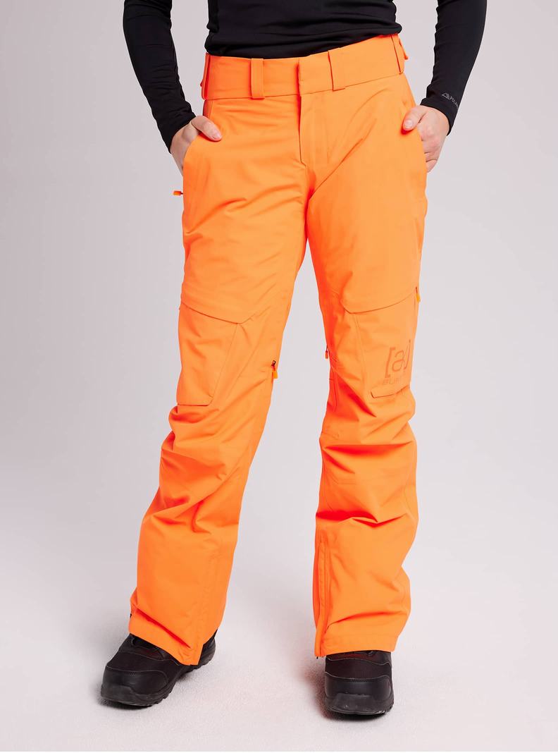 Pantalon Snowboard Burton [ak] GORE-TEX Summit  Orange Femme | PHQ-9712201