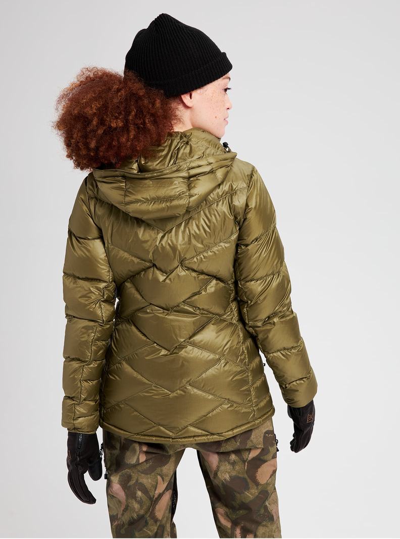 Veste Snowboard Burton [ak] Baker Down  Vert Olive Femme | GAV-8975009