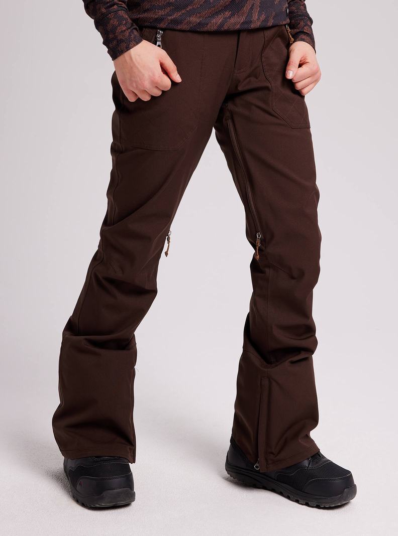 Pantalon Snowboard Burton Vida  Marron Femme | KAY-0729444