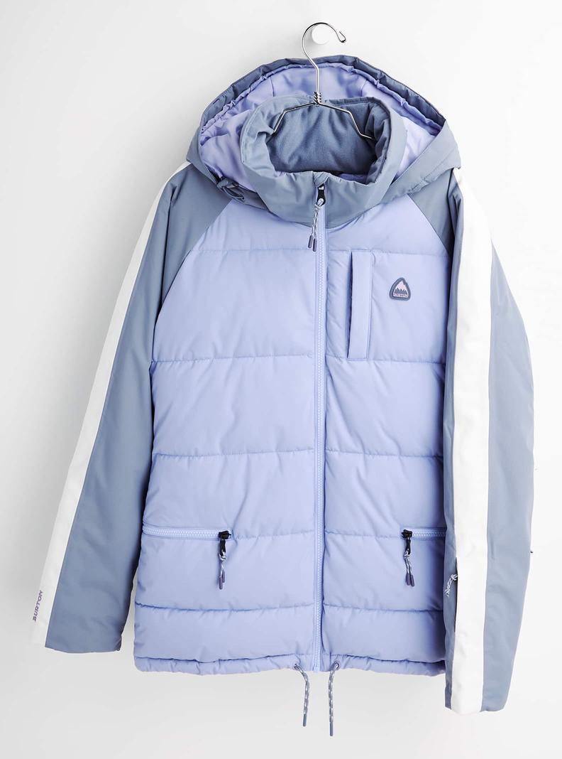 Veste Snowboard Burton Keelan  Violette Grise Femme | GAI-5259818