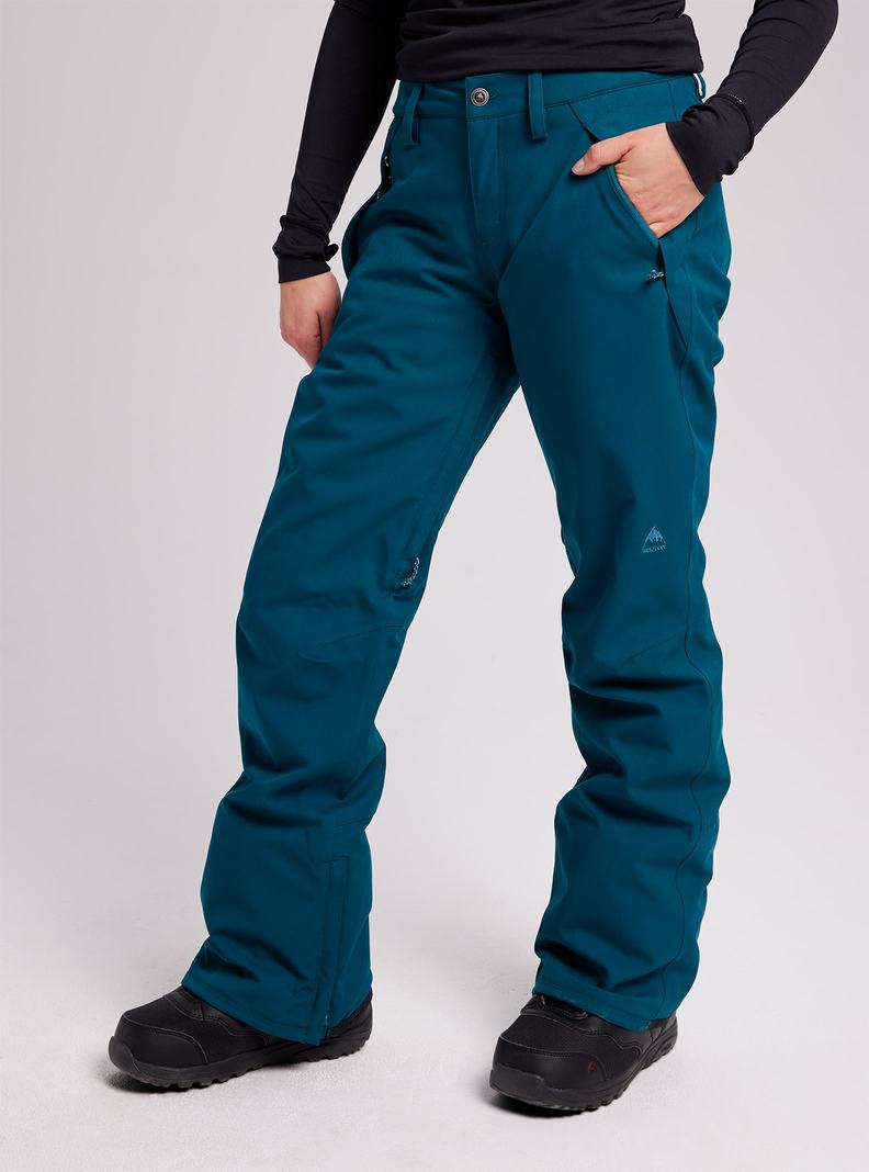 Pantalon Snowboard Burton Society  Bleu Femme | VIB-8908680