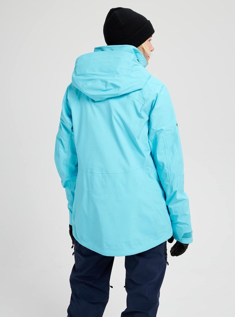 Veste Snowboard Burton [ak] Kimmy GORE-TEX 3L Stretch  Bleu Femme | RHR-6118569