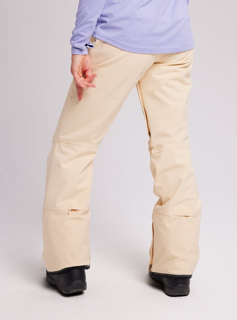 Pantalon Snowboard Burton Society  Beige Femme | FBW-4079862