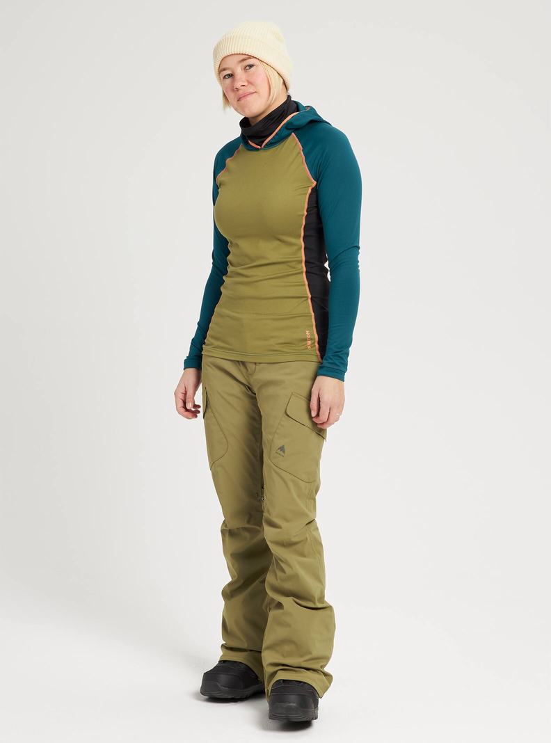 Pantalon Snowboard Burton GORE-TEX Gloria - Alti  Vert Olive Femme | ADZ-8407196