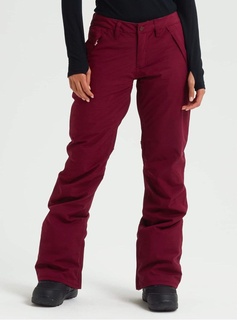 Pantalon Snowboard Burton Society - Corta  Bleu Royal Femme | LZK-8003197