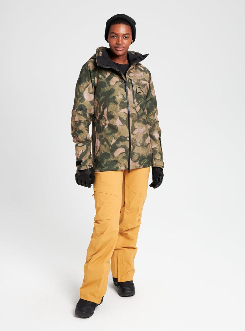 Veste Snowboard Burton [ak] GORE?TEX 2L Embark  Camouflage Femme | CPJ-5337843