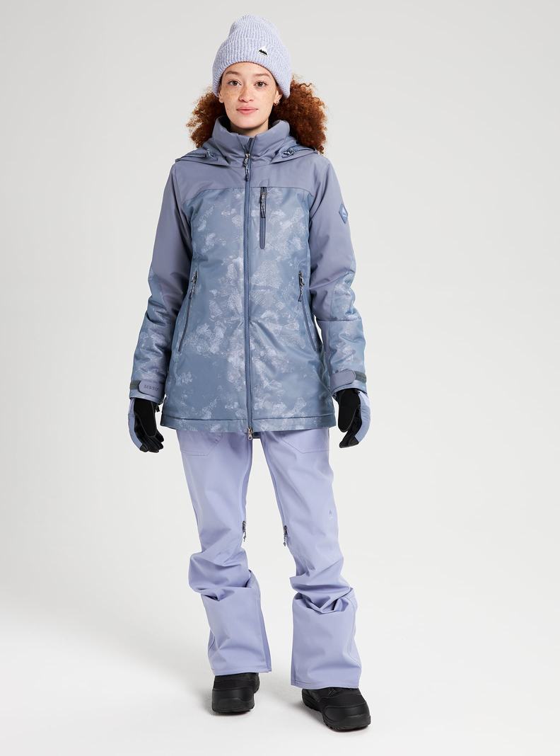 Veste Snowboard Burton Lelah  Grise Femme | BKR-6504591