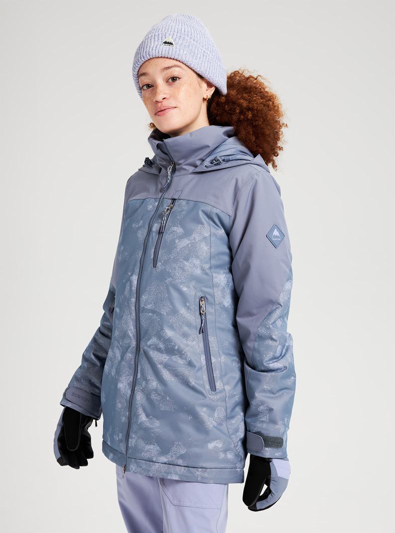 Veste Snowboard Burton Lelah  Grise Femme | BKR-6504591