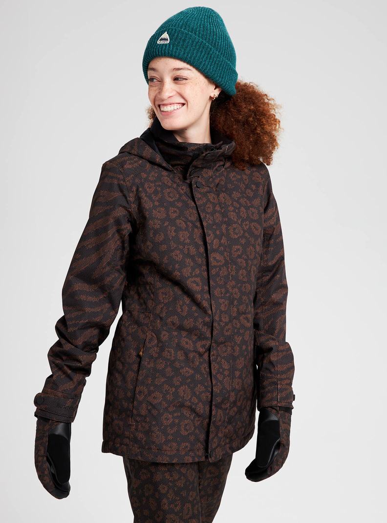 Veste Snowboard Burton Jet Set  Grise Femme | ZUC-9595827