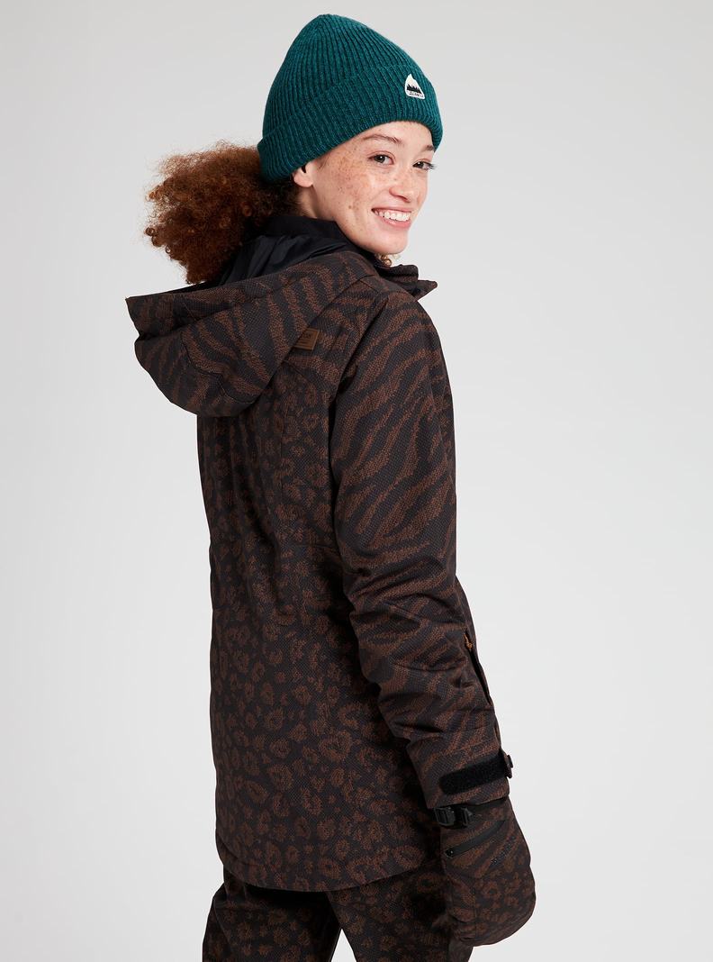 Veste Snowboard Burton Jet Set  Grise Femme | ZUC-9595827