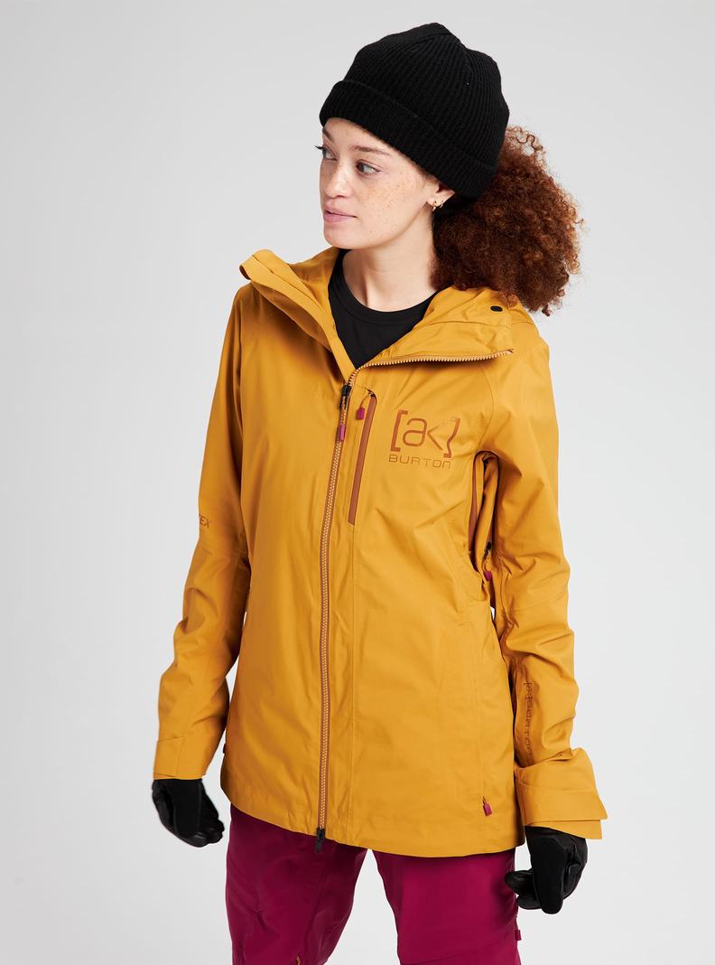 Veste Snowboard Burton [ak] GORE-TEX 2L Upshift  Jaune Femme | RTP-7776679