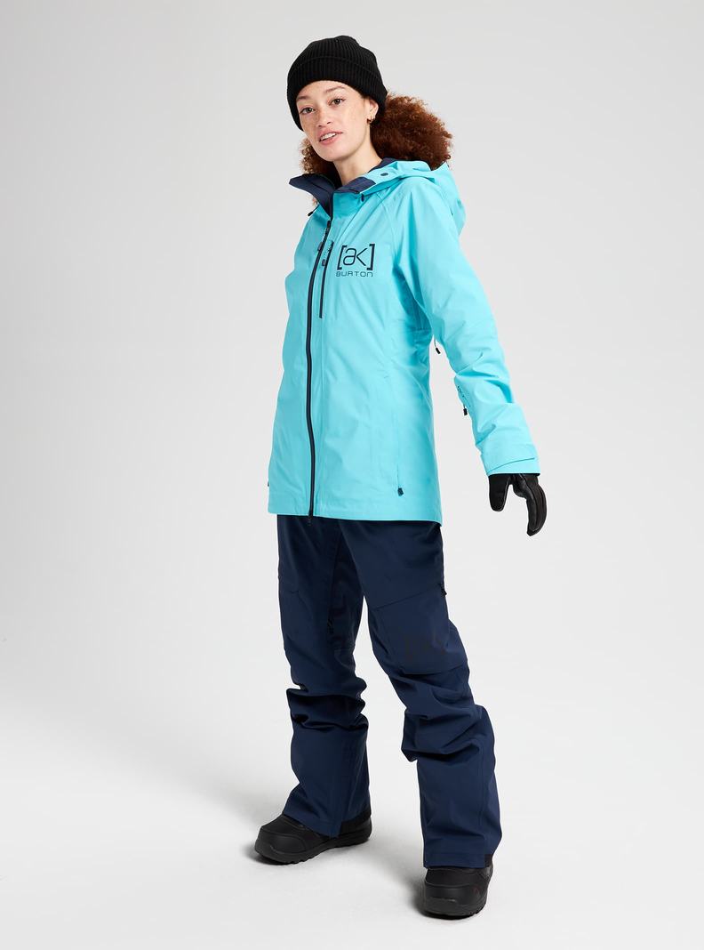 Veste Snowboard Burton [ak] GORE-TEX 2L Upshift  Bleu Femme | WGA-9598208