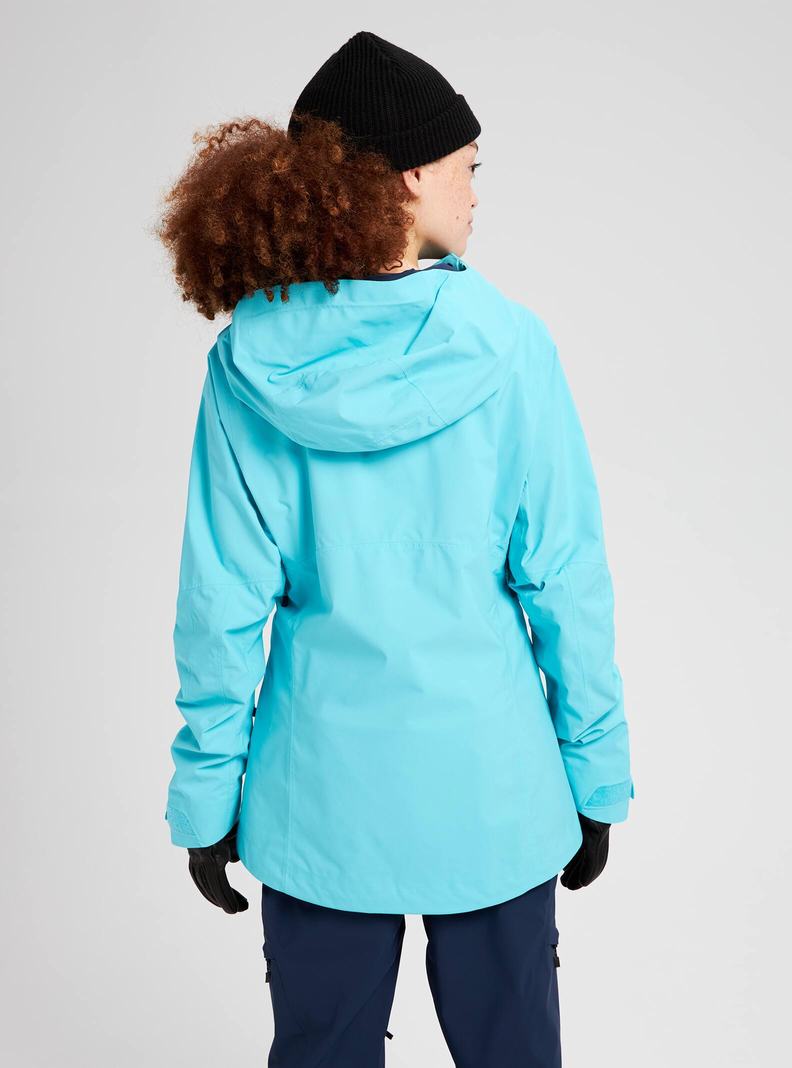 Veste Snowboard Burton [ak] GORE-TEX 2L Upshift  Bleu Femme | WGA-9598208