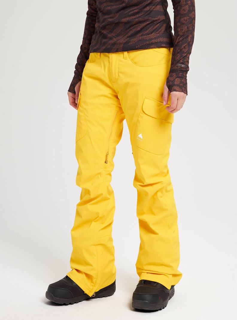 Pantalon Snowboard Burton GORE?TEX Gloria  Jaune Femme | OAC-1785783