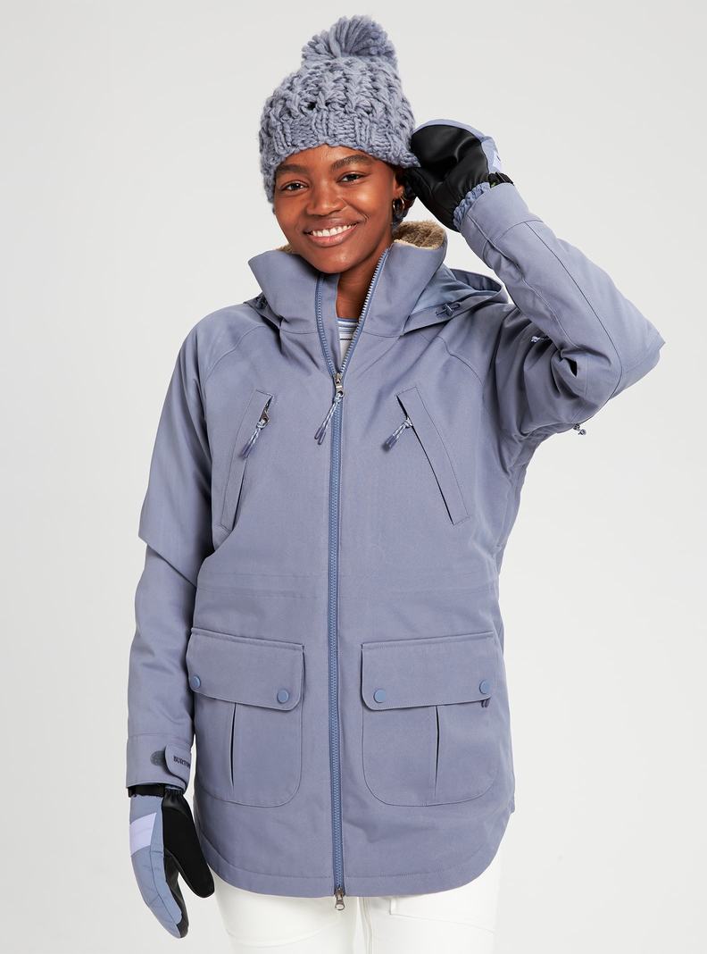 Veste Snowboard Burton Prowess  Grise Femme | PLB-1930122