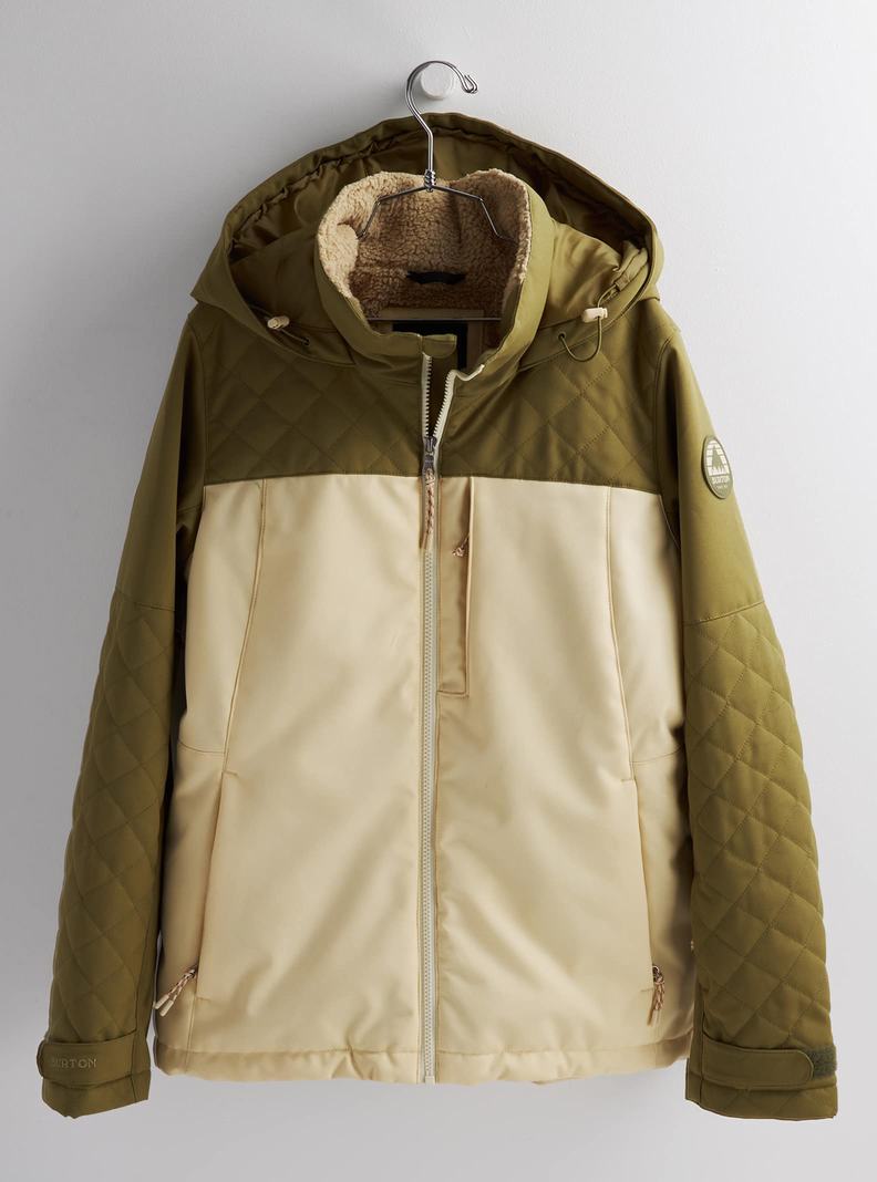 Veste Snowboard Burton Tulum Stretch  Vert Olive Femme | KED-7731525