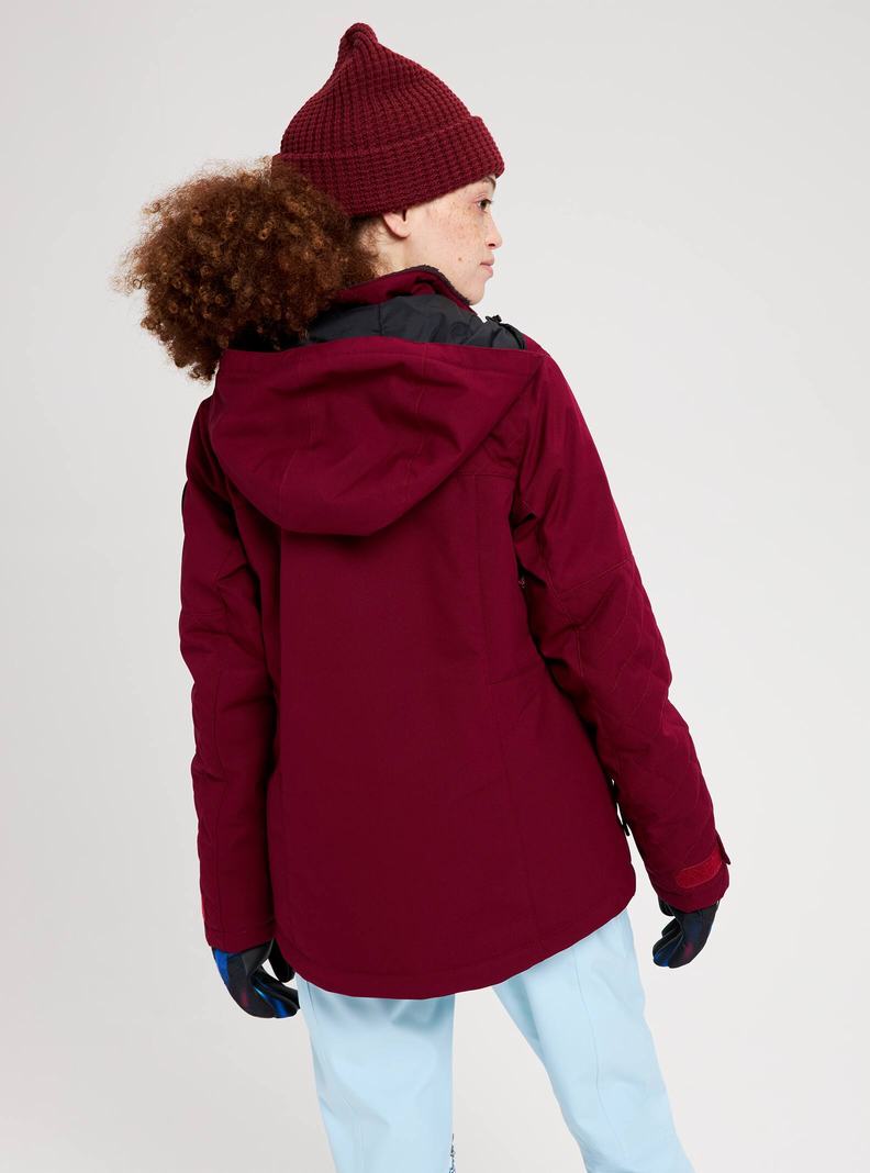 Veste Snowboard Burton Tulum Stretch  Bordeaux Femme | HKO-8995505