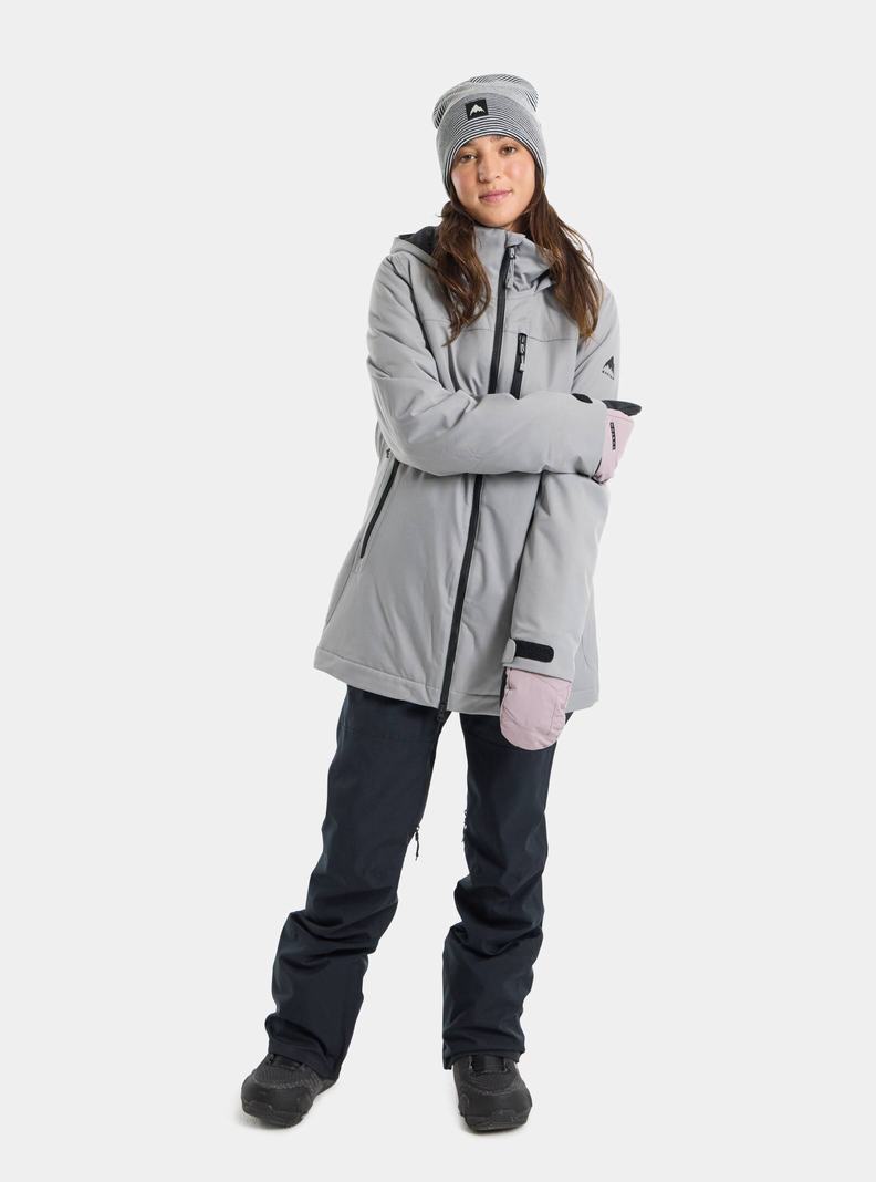 Veste Snowboard Burton Lelah 2L  Grise Femme | VKM-1821201