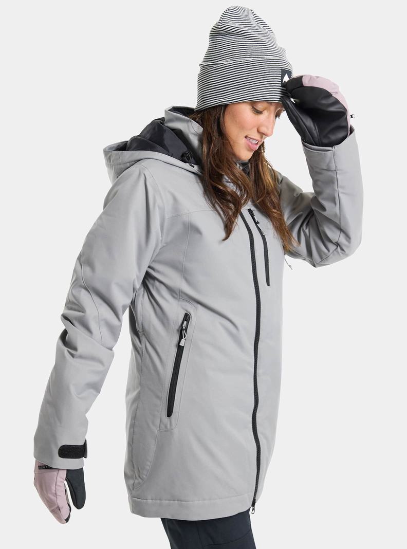 Veste Snowboard Burton Lelah 2L  Grise Femme | VKM-1821201