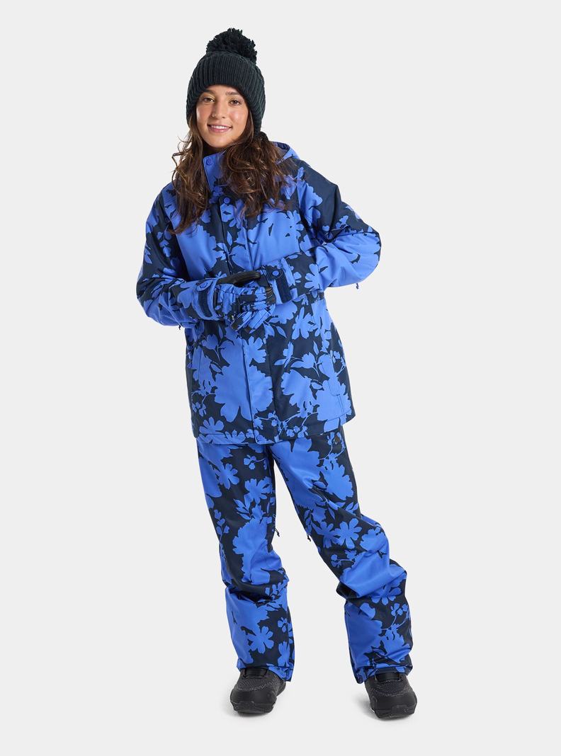 Veste Snowboard Burton Jet Set 2L  Bleu Femme | VUZ-0086613