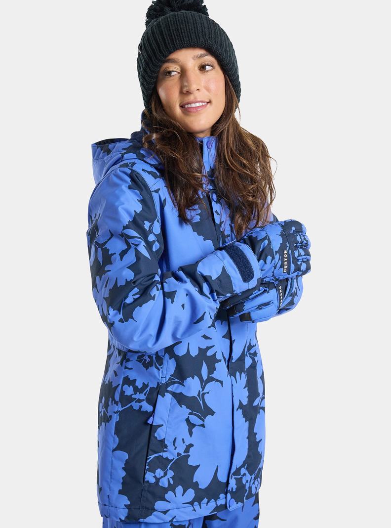 Veste Snowboard Burton Jet Set 2L  Bleu Femme | VUZ-0086613