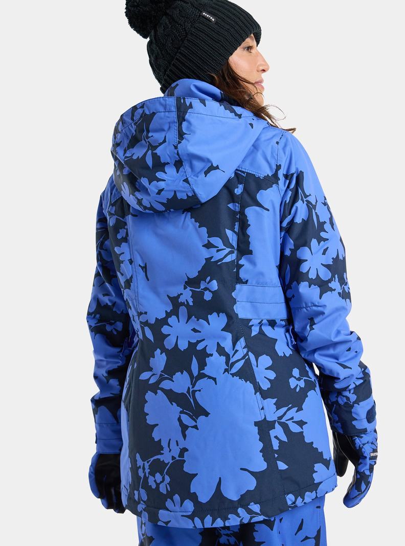 Veste Snowboard Burton Jet Set 2L  Bleu Femme | VUZ-0086613