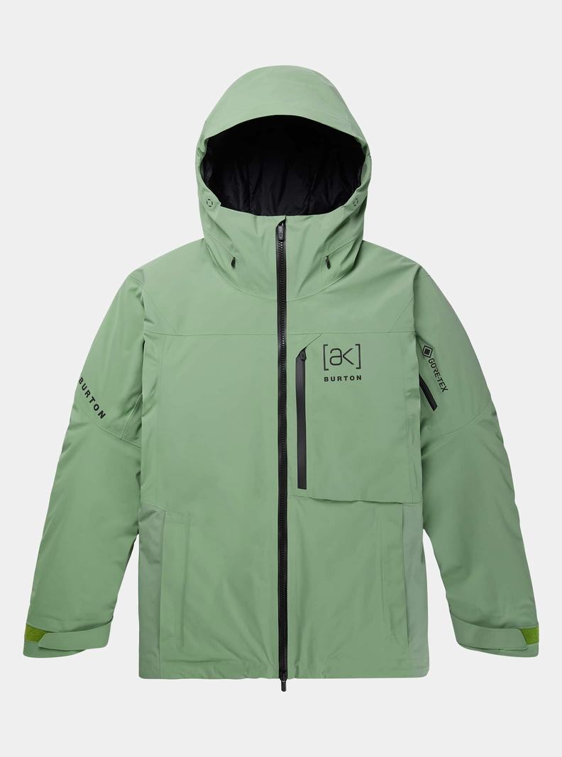 Veste Snowboard Burton [ak] Helitack GORE?TEX 2L Stretch  Vert Homme | XEI-2315662