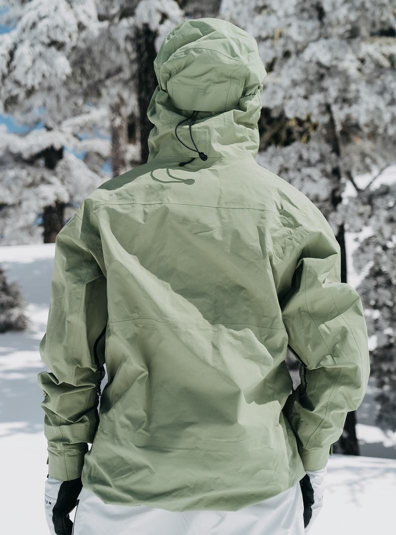 Veste Snowboard Burton [ak] Hover GORE?TEX PRO 3L  Vert Homme | JRX-8870598