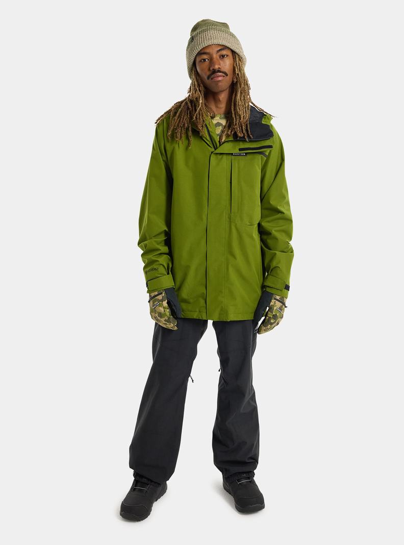 Veste Snowboard Burton Powline GORE-TEX 2L  Vert Homme | WXC-3563865