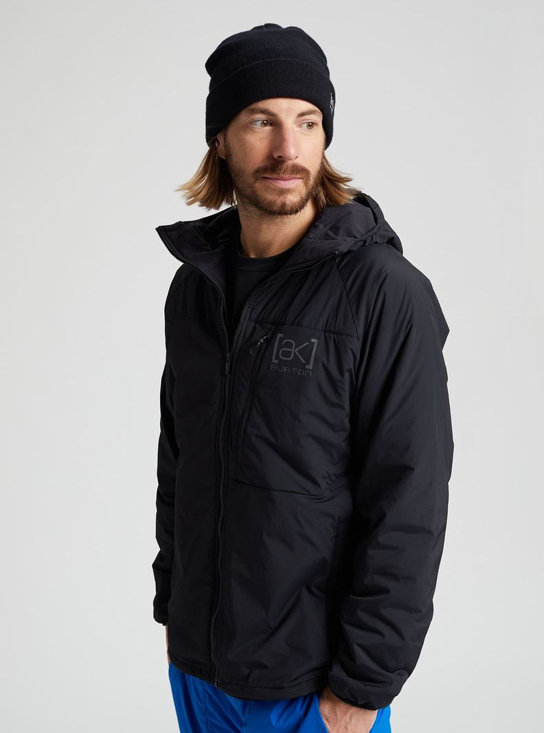 Veste Snowboard Burton [ak] Helium Encapuchonné Stretch Insulated  Noir Homme | TUQ-1149235