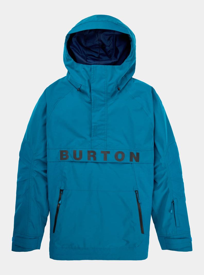 Veste Snowboard Burton Frostner 2L Anorak  Bleu Homme | UBY-2067972