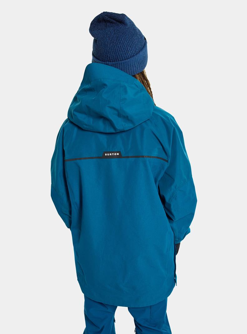 Veste Snowboard Burton Frostner 2L Anorak  Bleu Homme | UBY-2067972