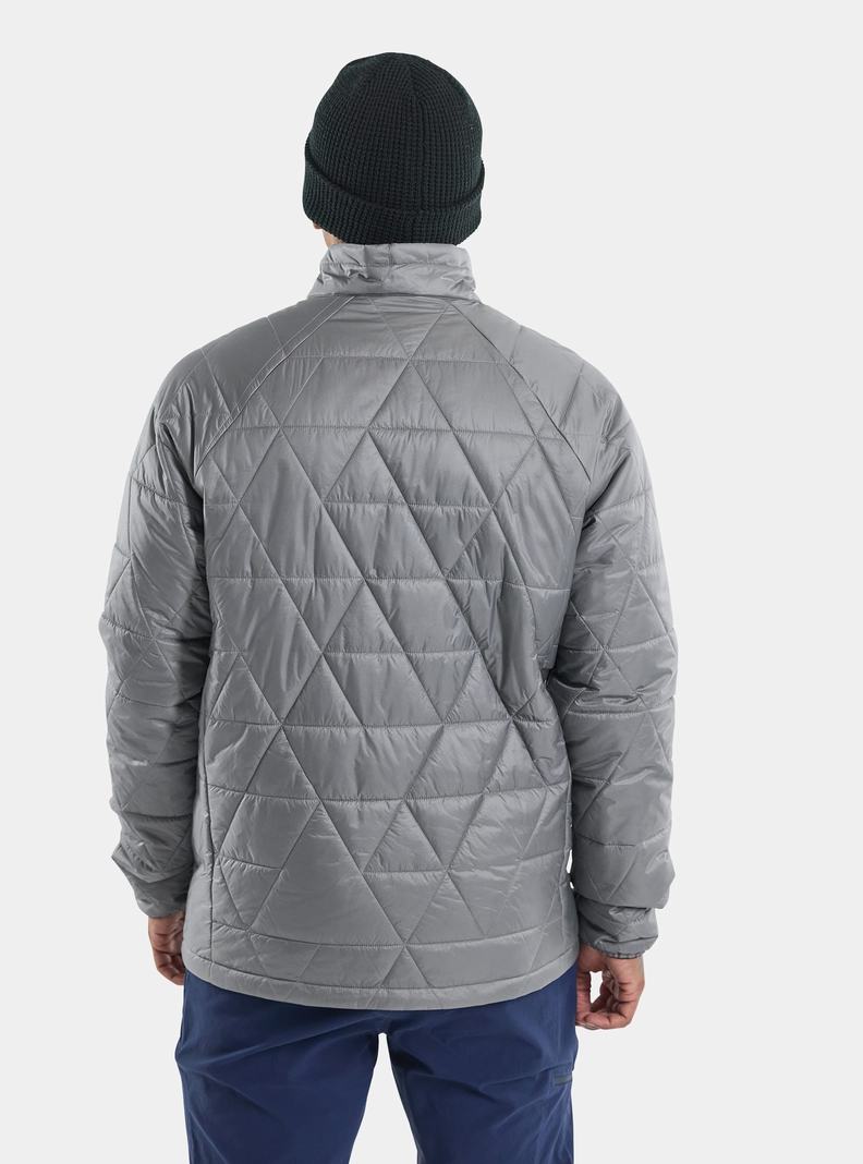 Veste Snowboard Burton Versatile Heat Synthétique Insulated  Grise Homme | DEU-3792894