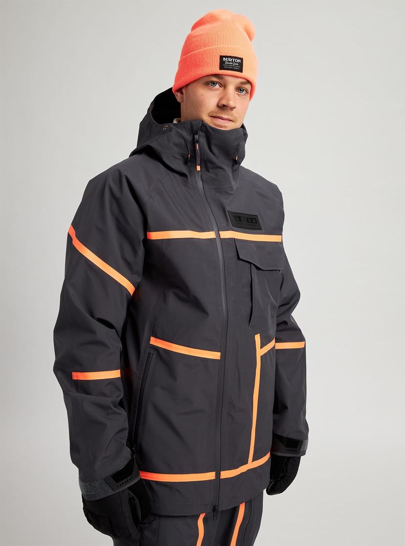 Veste Snowboard Burton GORE-TEX 3L Breaker  Noir Homme | DKA-3502211