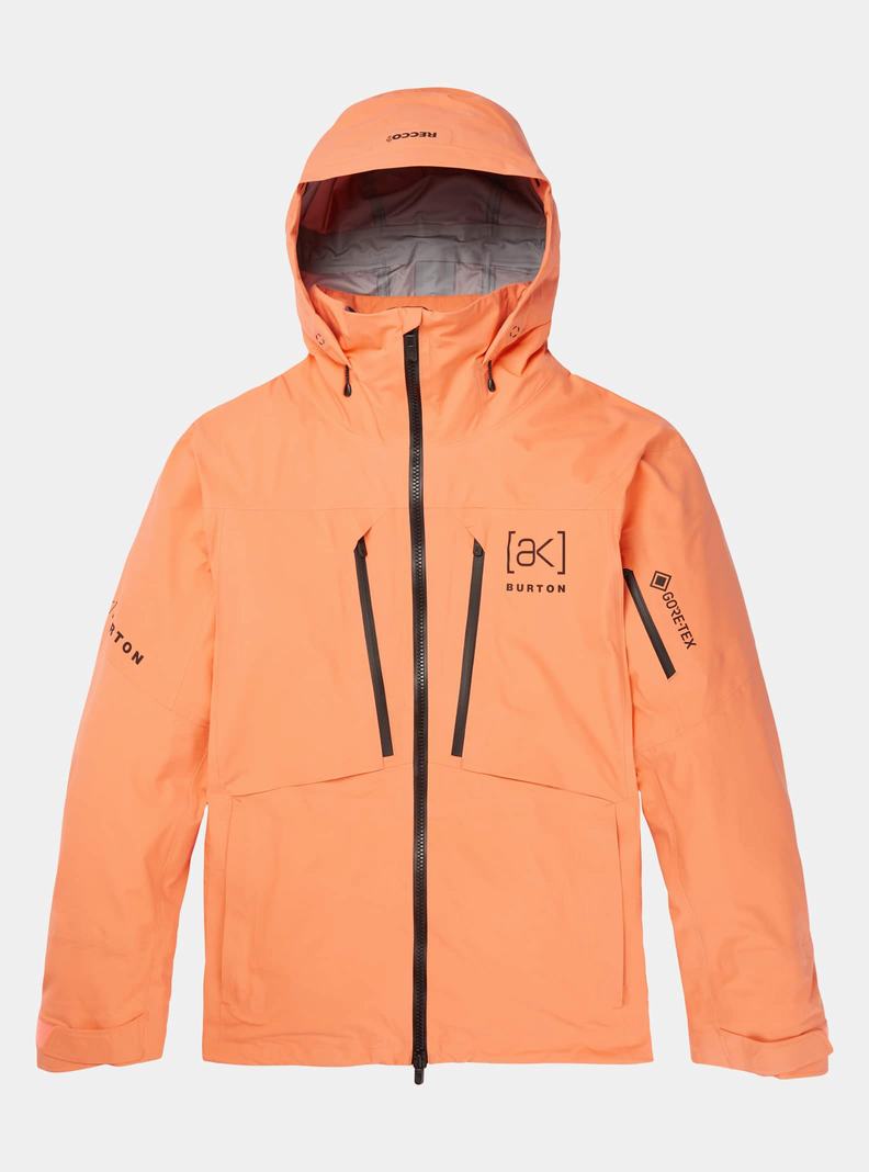 Veste Snowboard Burton [ak] Hover GORE?TEX 3L Stretch  Orange Homme | HOW-9900739