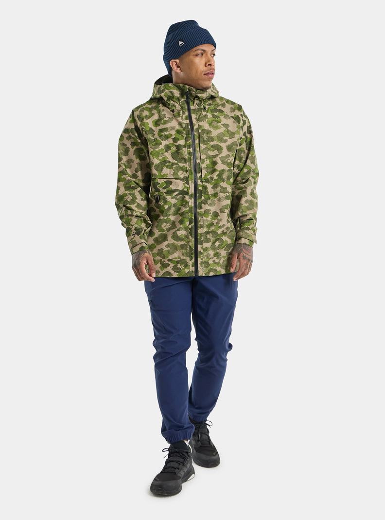 Veste Snowboard Burton Multipath GORE-TEX 2L  Camouflage Homme | ZJH-6039667