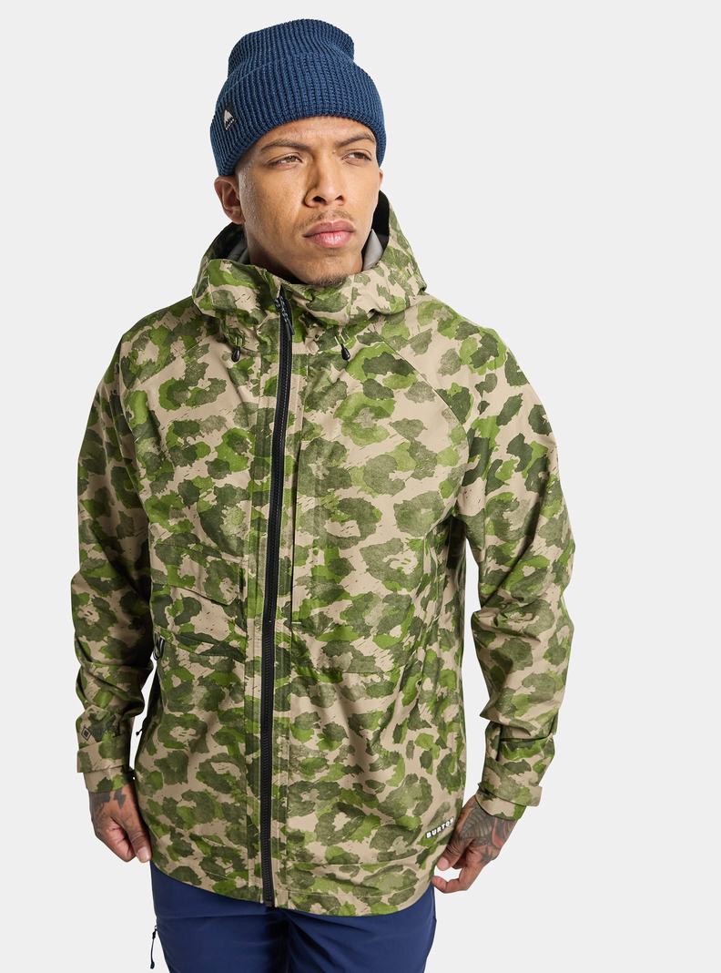 Veste Snowboard Burton Multipath GORE-TEX 2L  Camouflage Homme | ZJH-6039667