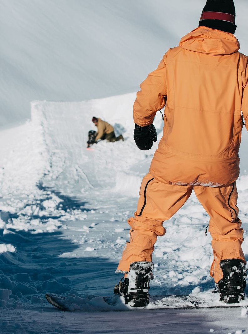 Veste Snowboard Burton [ak] Hover GORE?TEX 3L Stretch  Orange Homme | HOW-9900739