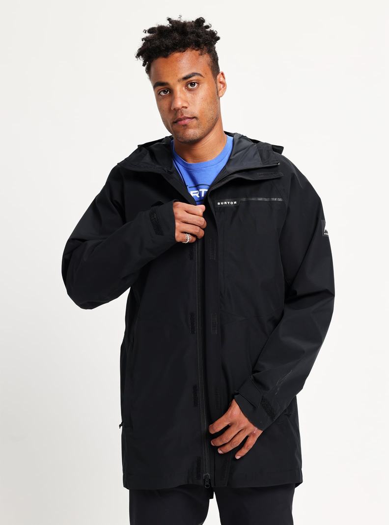 Veste Snowboard Burton Veridry 2L Rain  Noir Homme | GIA-1390068